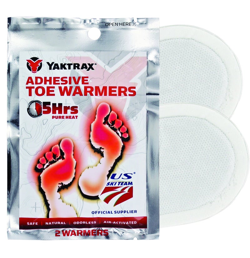 Yaktrax 5-Hour Adhesive Toe Warmer, 10 Pair - Image 1
